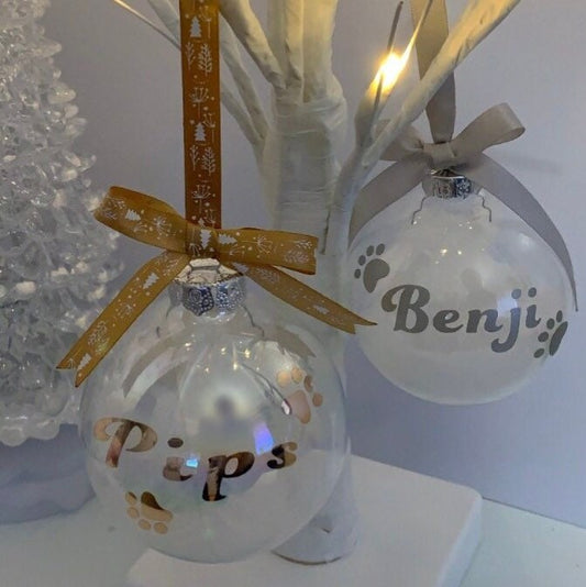 Personalised Pet Bauble