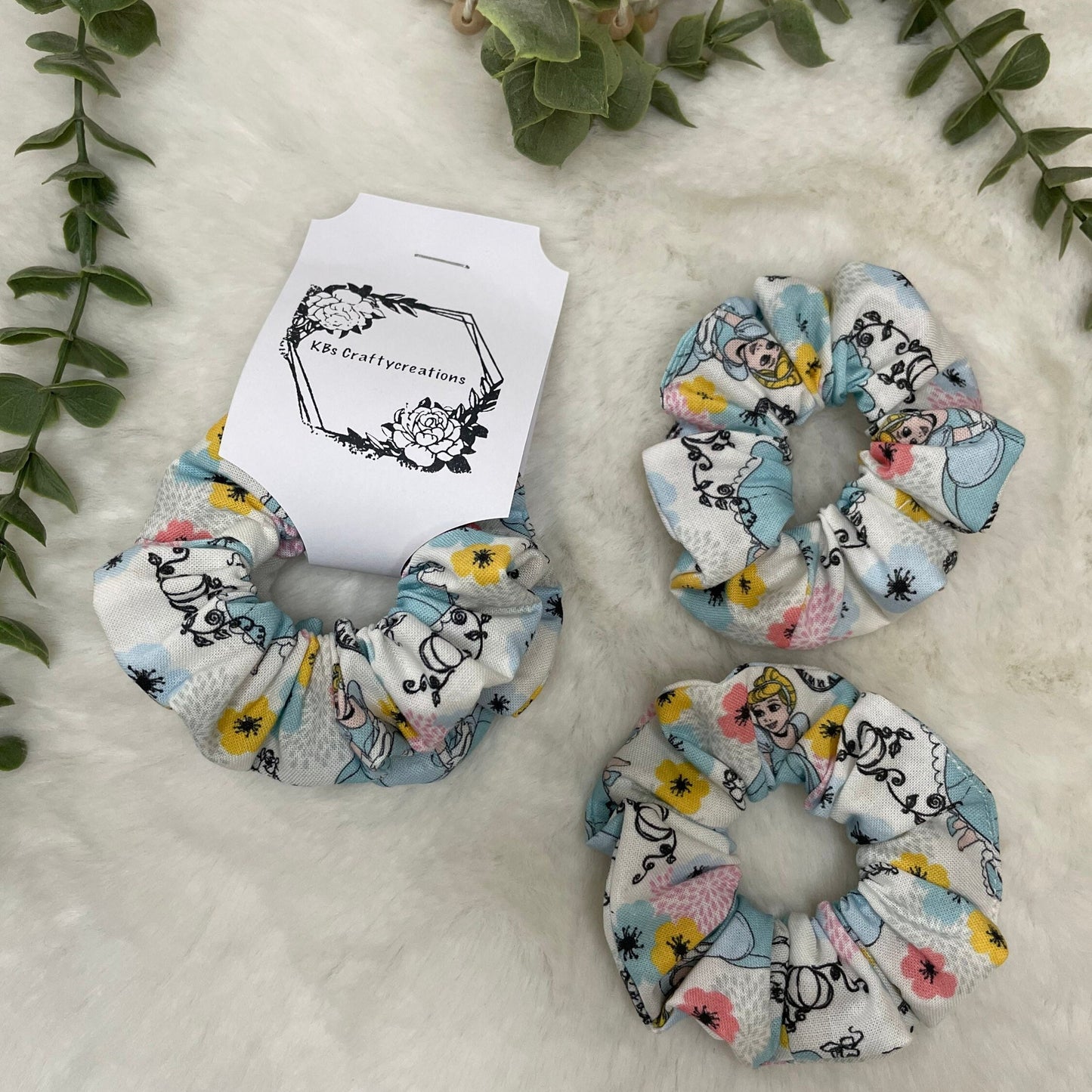 Little Girls Character Hair Scrunchies