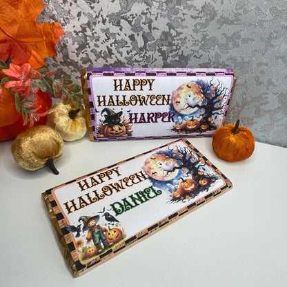 Halloween Chocolate Bar Wrapper
