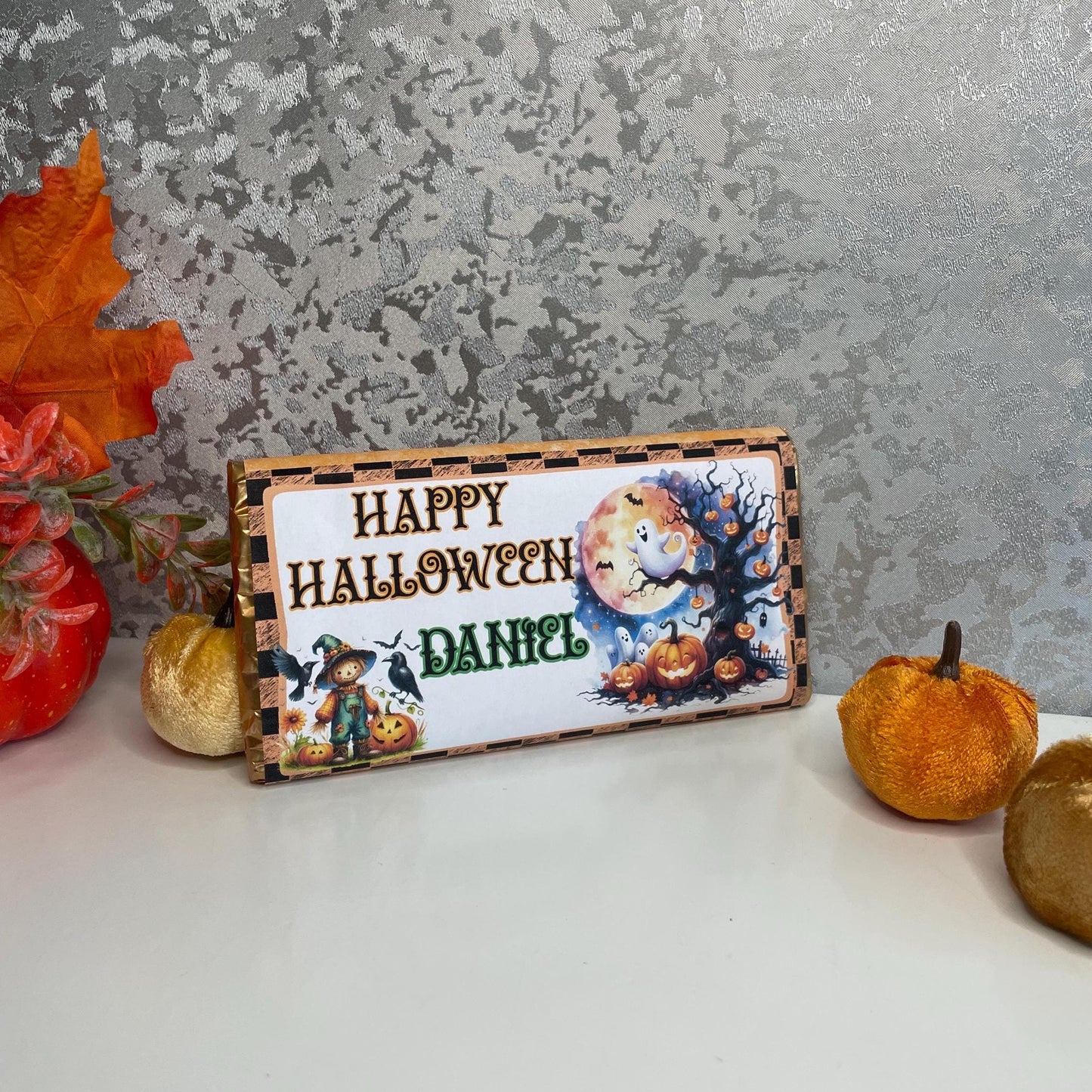 Halloween Chocolate Bar Wrapper