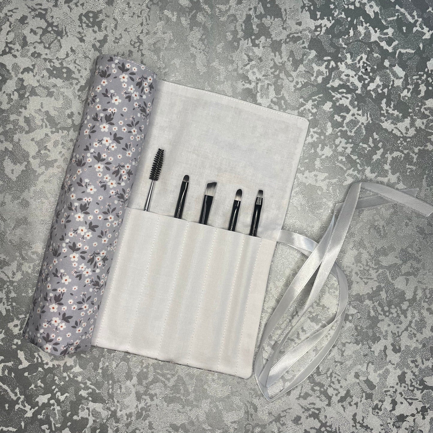 Cosmetic Make-Up Brush Roll Wrap
