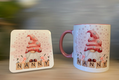 Gonk-Gnome Mug & Coaster