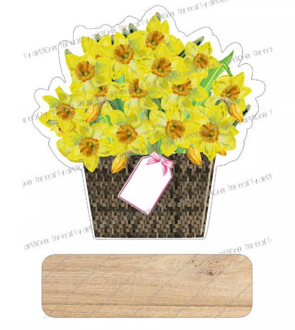 Bunch Of Flowers Plaque Gift