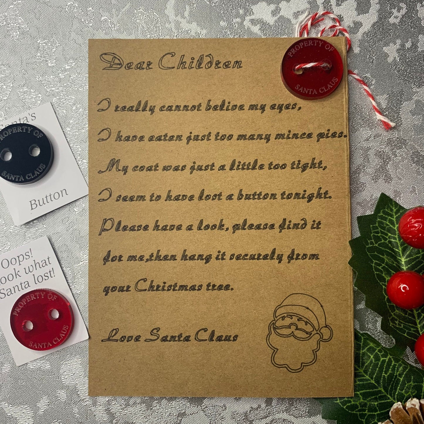 Santa's Lost Button
