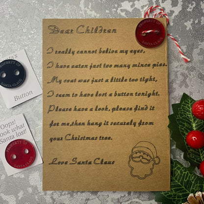 Santa's Lost Button