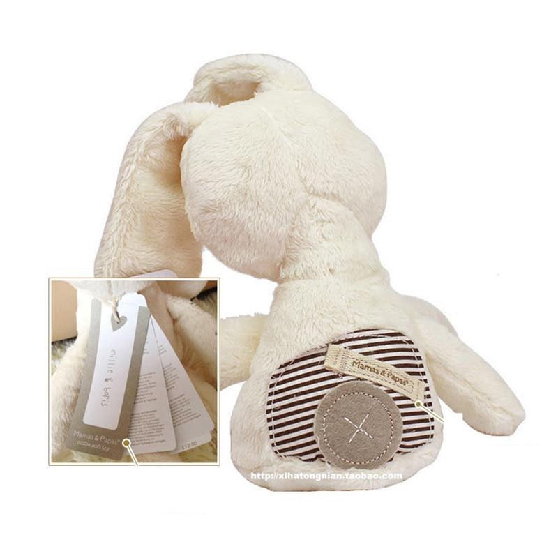 Personalised New-Born Arrival Soft White Bunny