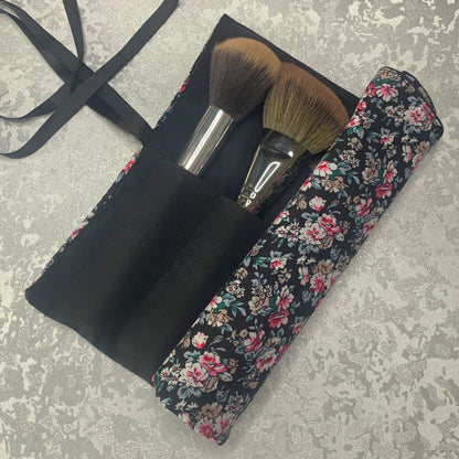 Cosmetic Make-Up Brush Roll Wrap
