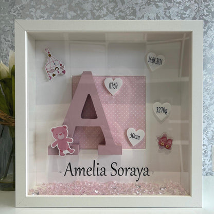 New Born Baby Keepsake-Birth of Baby Frame