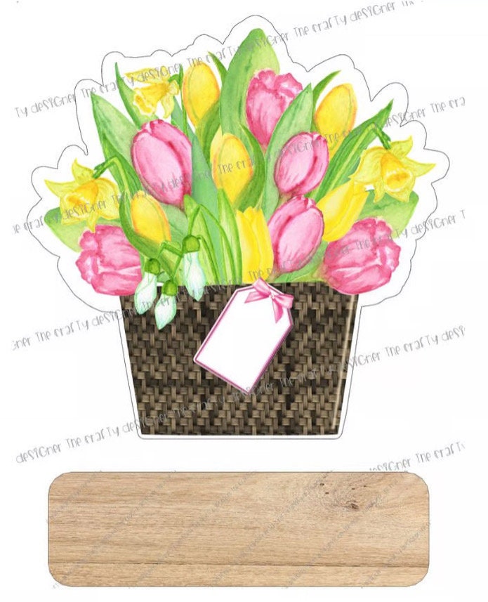 Bunch Of Flowers Plaque Gift