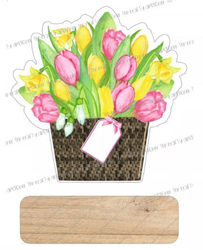 Bunch Of Flowers Plaque Gift