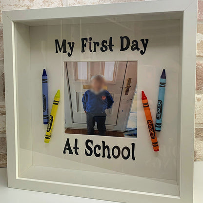 First Day at School Frame Keepsake