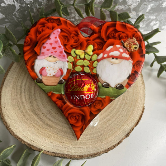 Lindor Chocolate Gnome Gift Tag