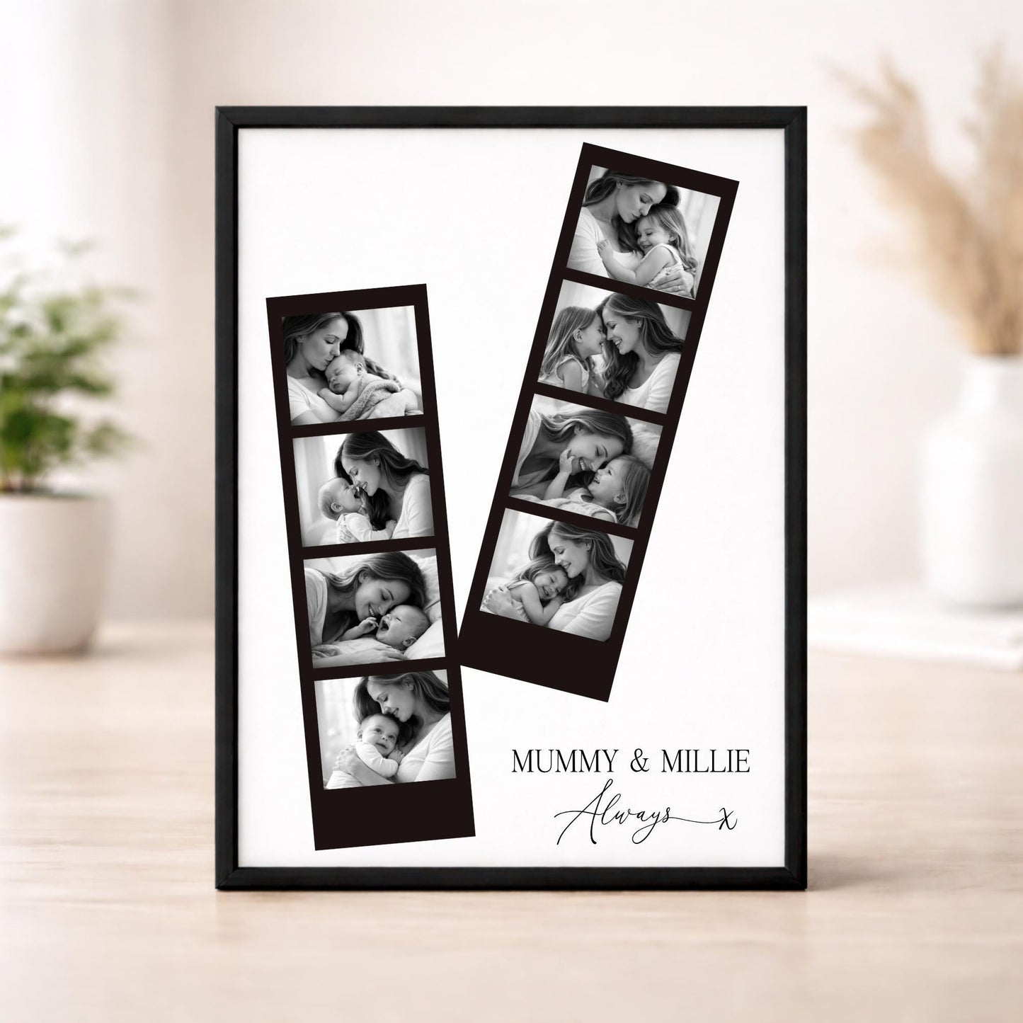 Mummy & Me Keepsake - Personalised Mother’s Day Photo Print A4