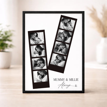 Mummy & Me Keepsake - Personalised Mother’s Day Photo Print A4