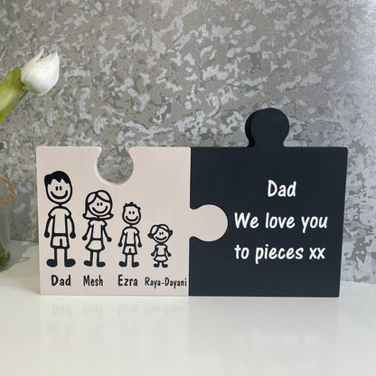 Personalised Family Jigsaw Gift