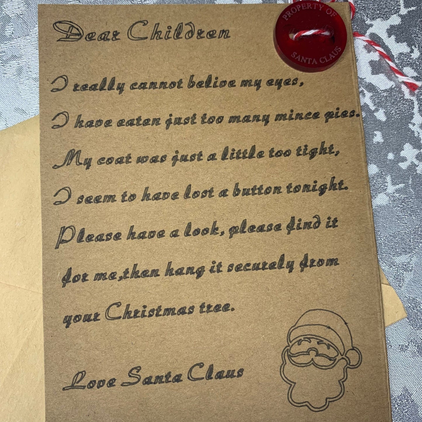 Santa's Lost Button
