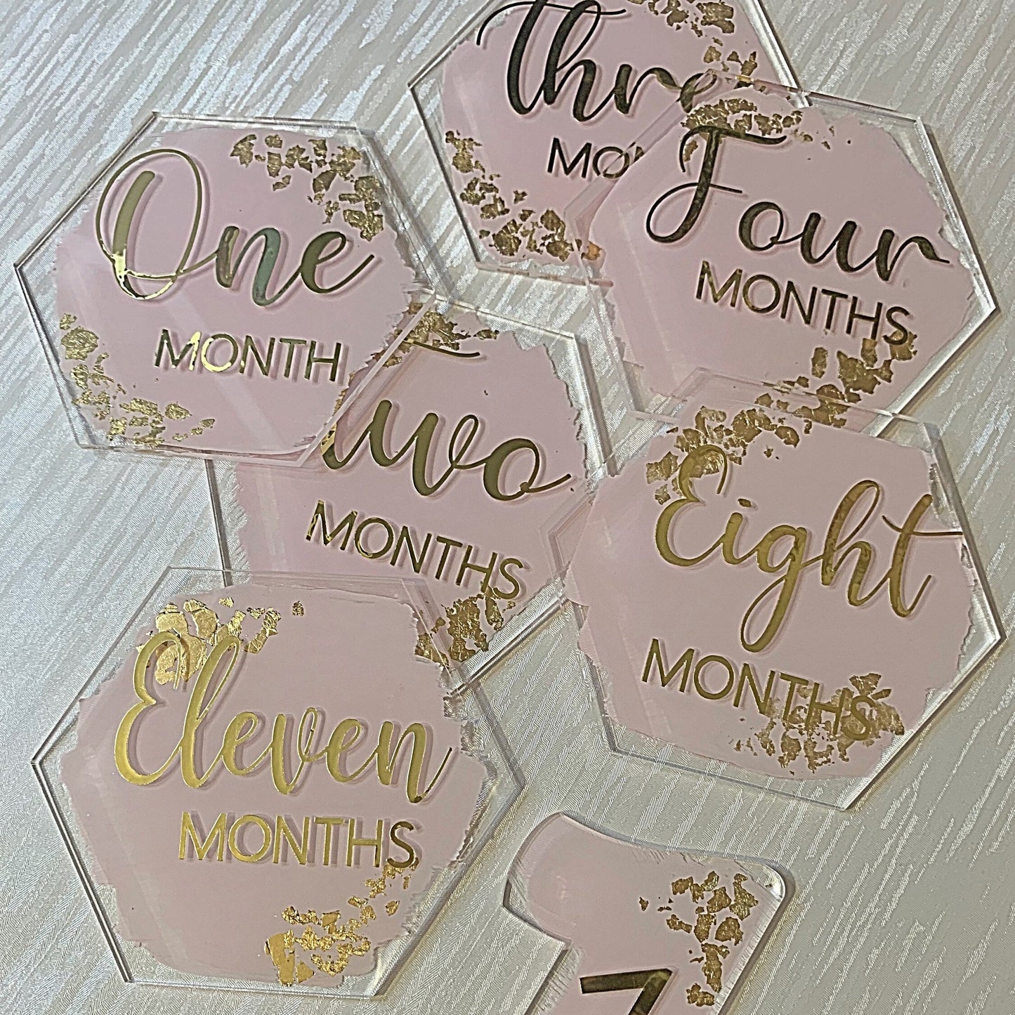 Hello World Baby First Months Milestone Discs