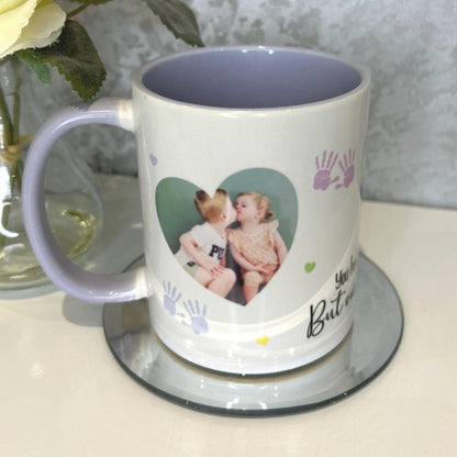 You Hold Our Hands For A While Photo Mug