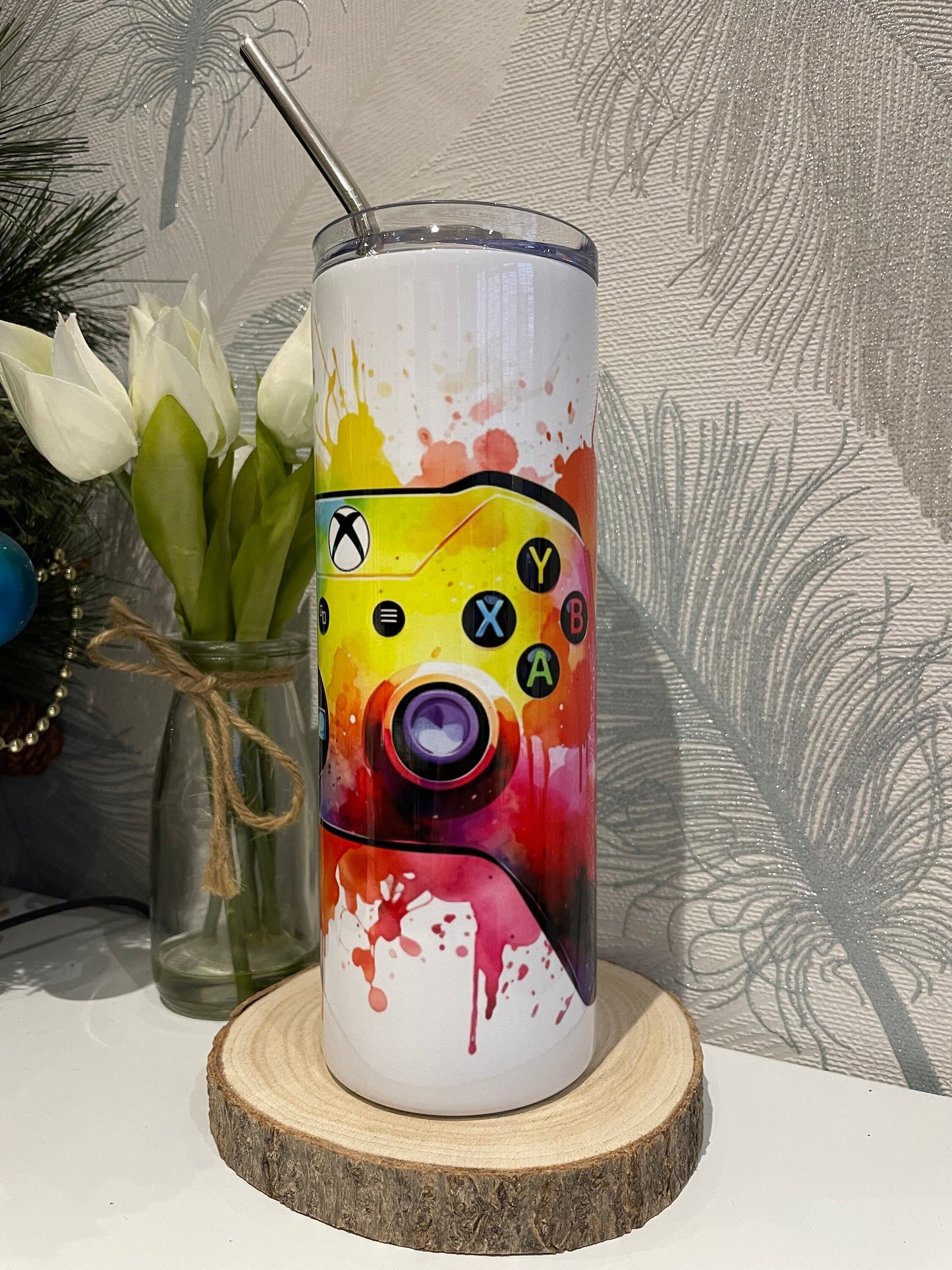Personalised Gaming 20oz Tumbler