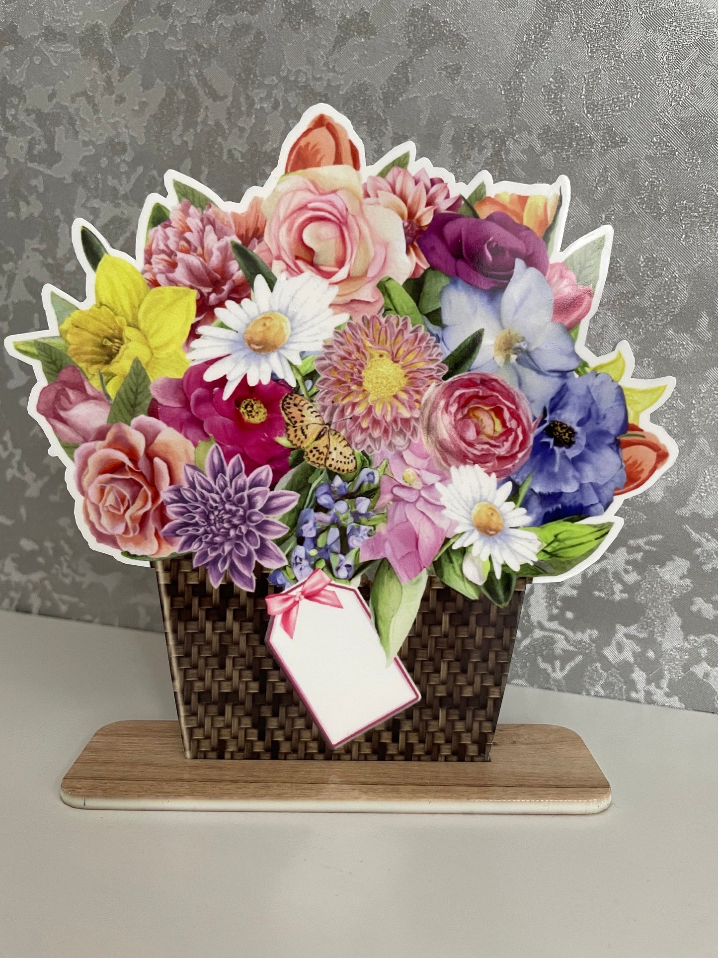 Bunch Of Flowers Plaque Gift