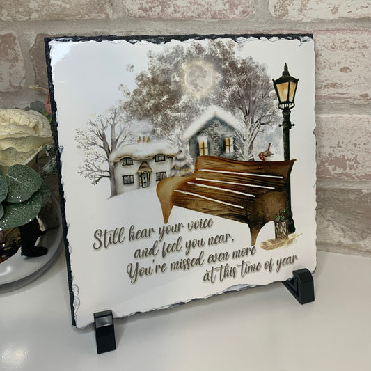 In Memory Memorial Slate
