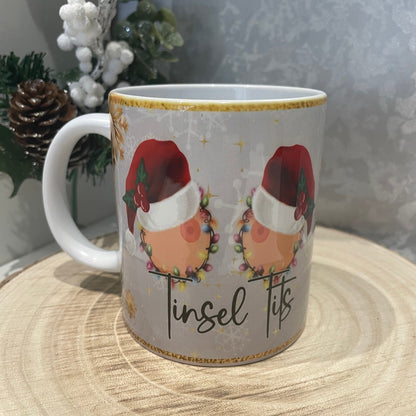 Tinsel Tits & Jingle Balls Mug