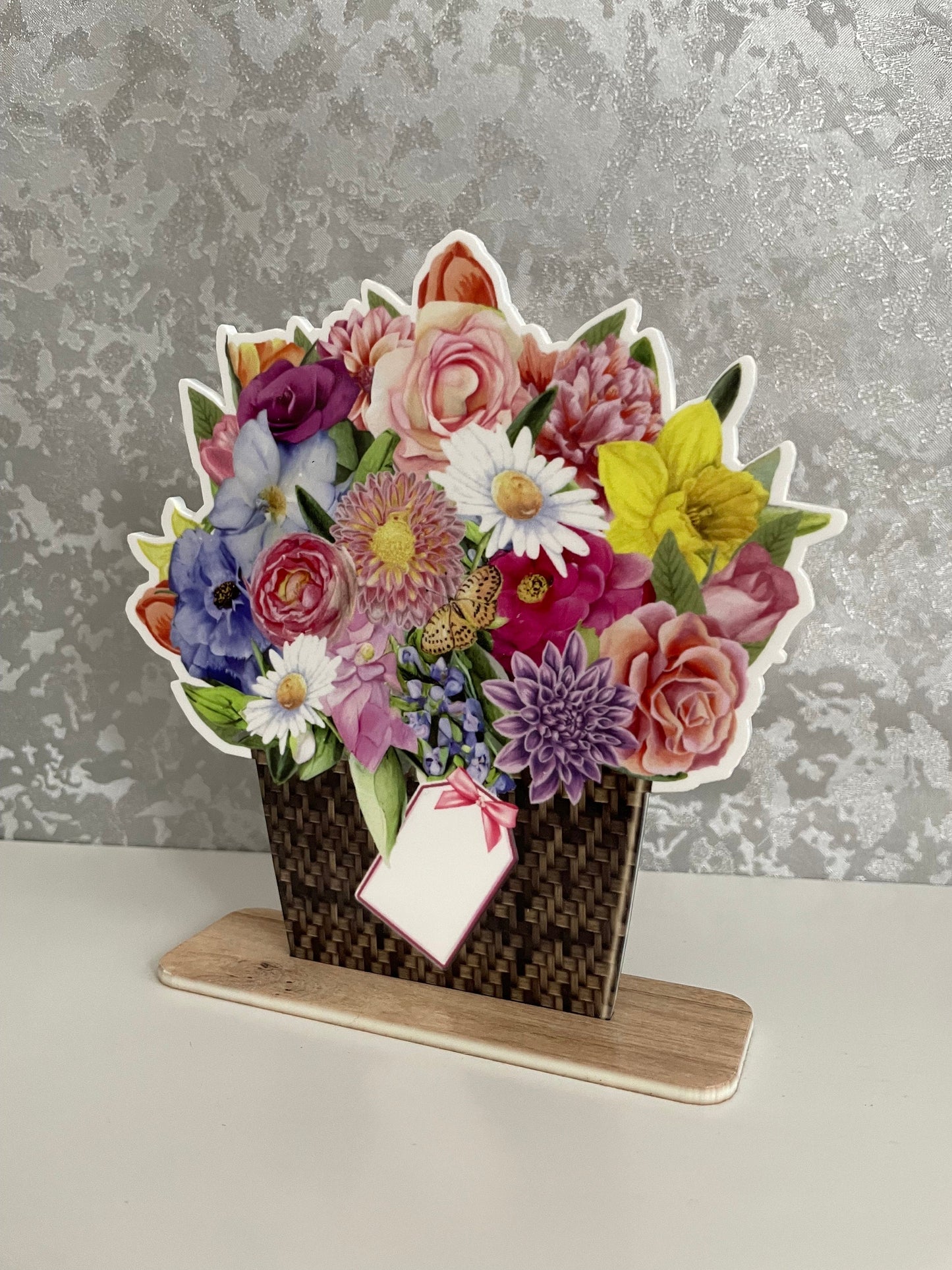 Bunch Of Flowers Plaque Gift