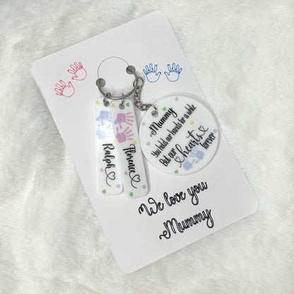 You Hold Our Hands For A While Keychain