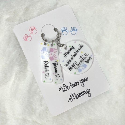 You Hold Our Hands For A While Keychain