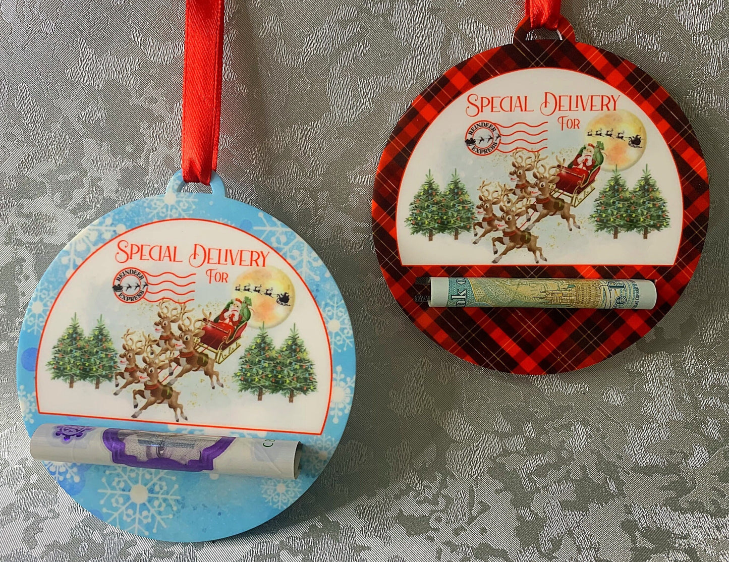 Christmas Money Gift Holder Bauble