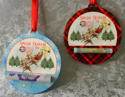 Christmas Money Gift Holder Bauble