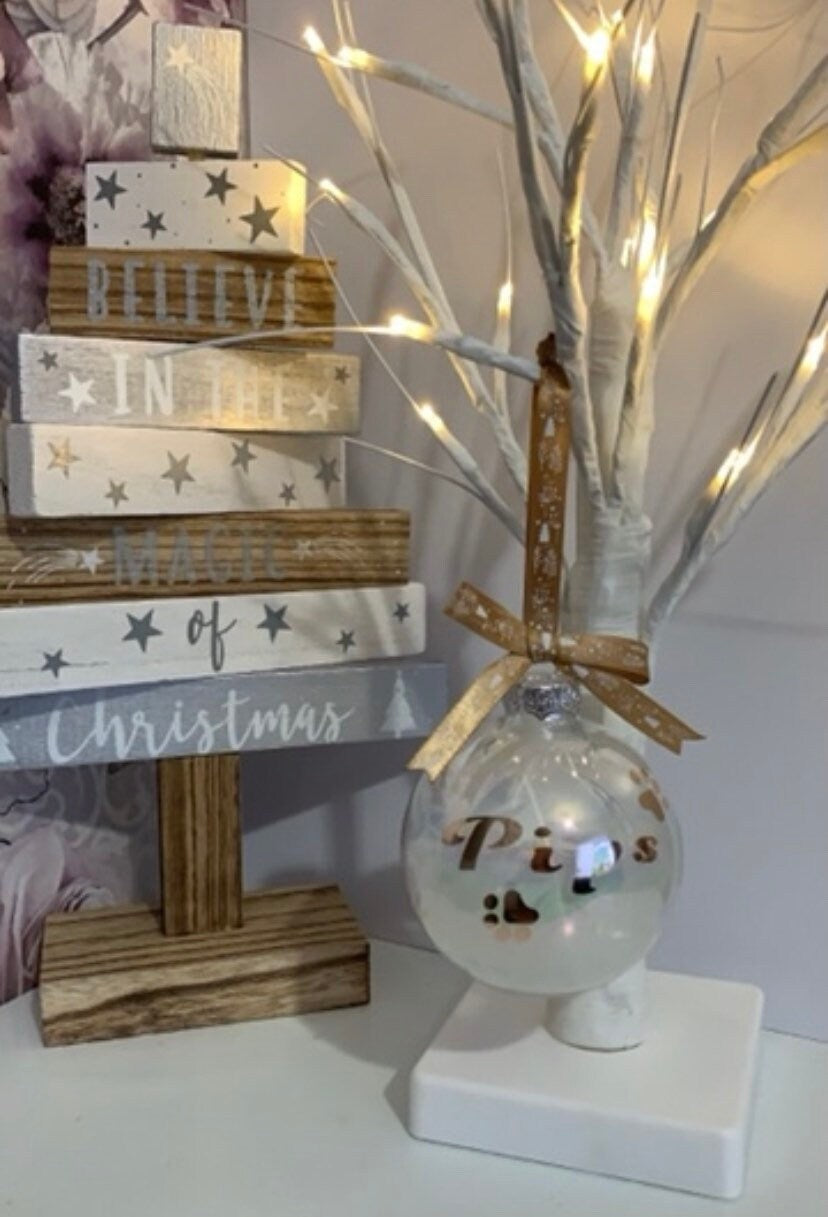Personalised Pet Bauble