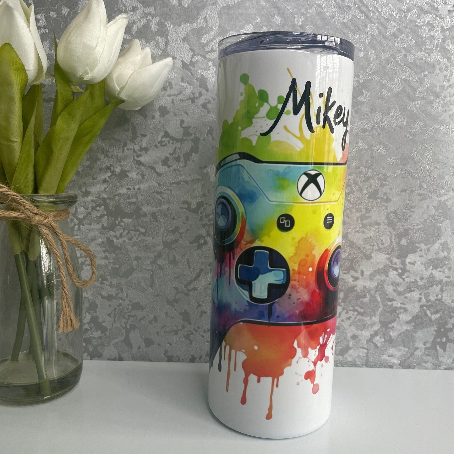Personalised Gaming 20oz Tumbler