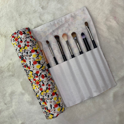 Cosmetic Make-Up Brush Roll Wrap