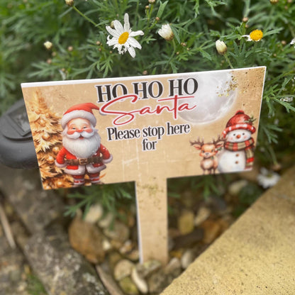 Santa Please Stop Here For