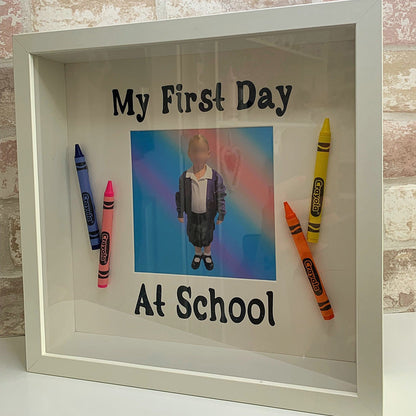 First Day at School Frame Keepsake