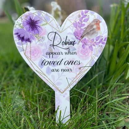 Robins Appear Grave Marker