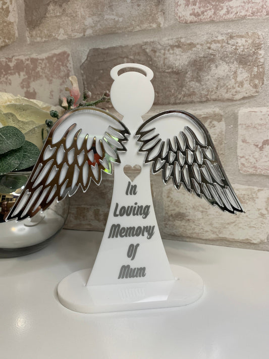 In Loving Memory Free-Standing Angel