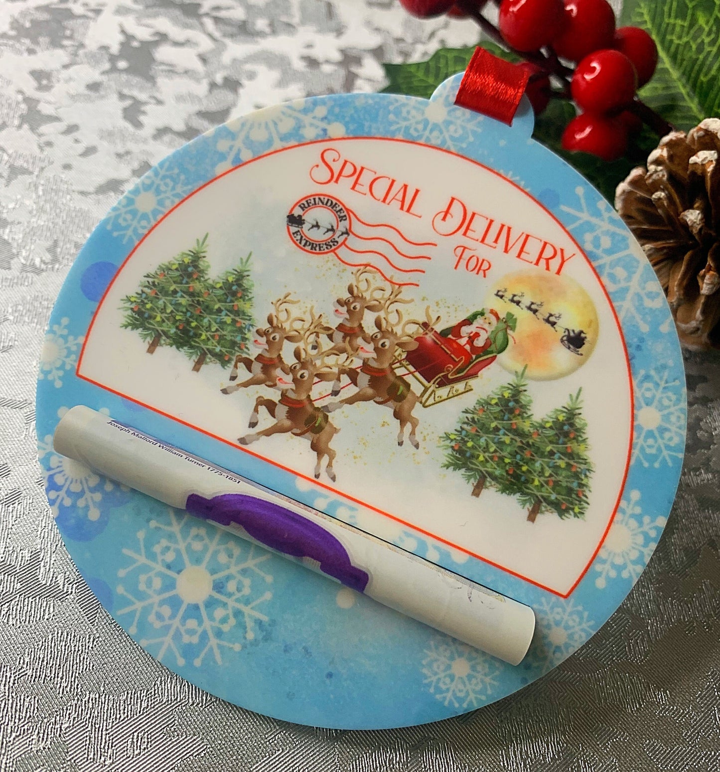 Christmas Money Gift Holder Bauble