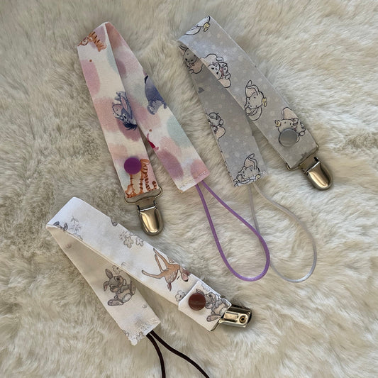 Handmade Character Pacifier/Dummy Clip