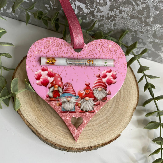 Gnome Heart Money Holder Gift - Gonk Heart Money Holder|