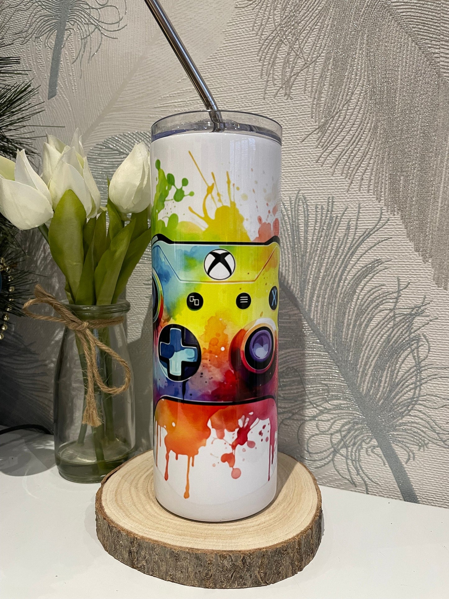 Personalised Gaming 20oz Tumbler