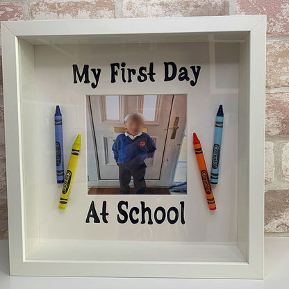 First Day at School Frame Keepsake