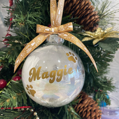Personalised Pet Bauble