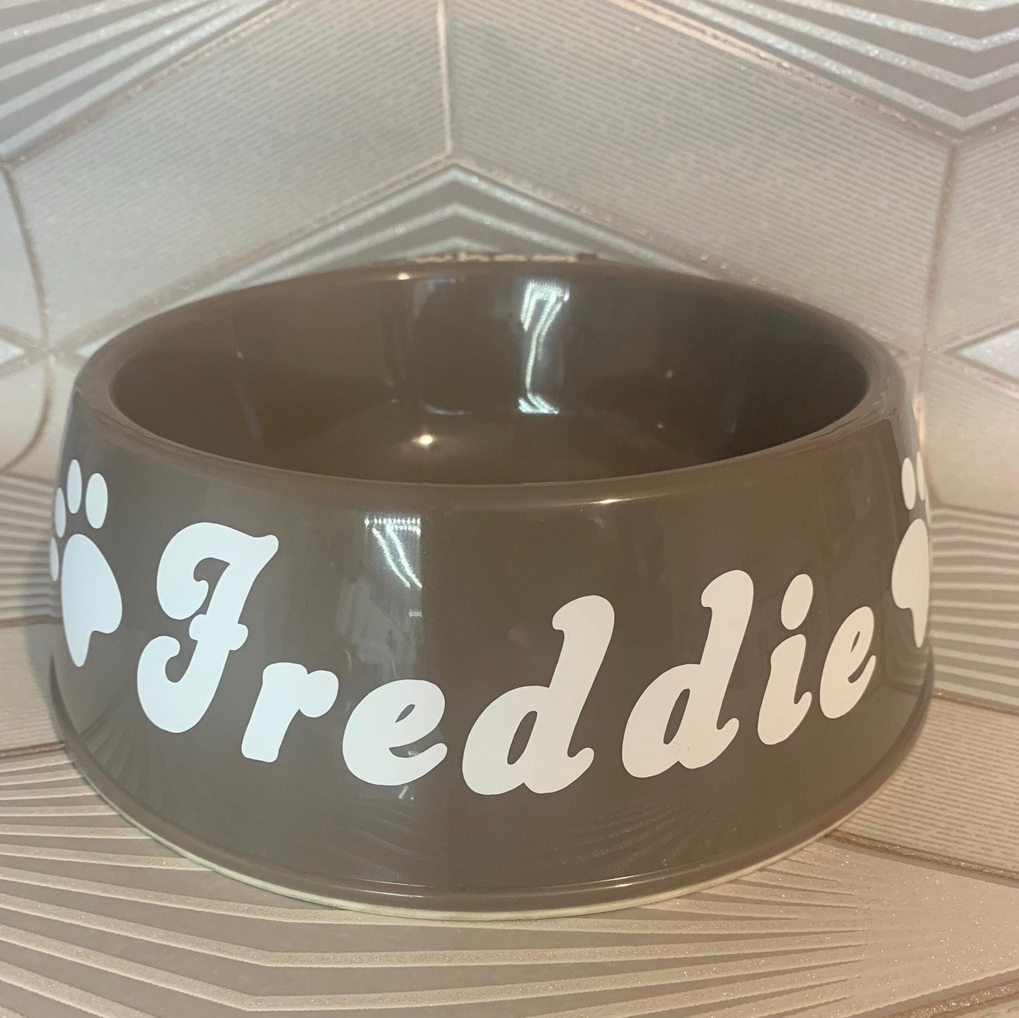 Large Personalised Dog Bowl