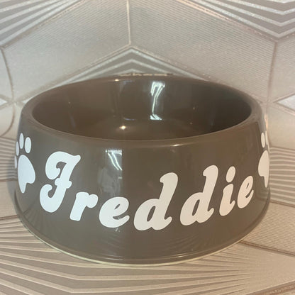 Large Personalised Dog Bowl