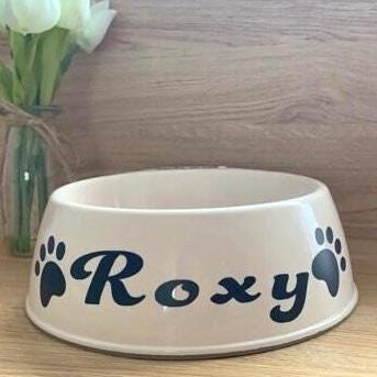 Large Personalised Dog Bowl