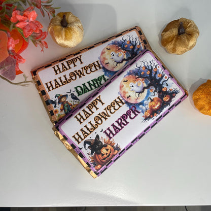 Halloween Chocolate Bar Wrapper