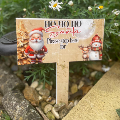 Santa Please Stop Here For
