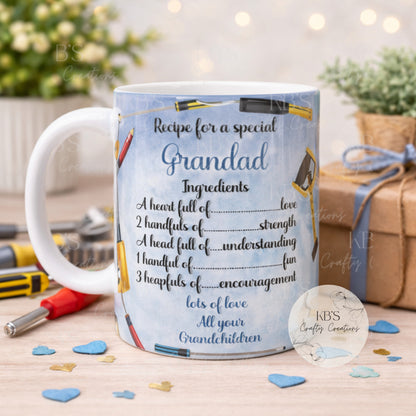 A special recipe Mug For Dad Or Grandad